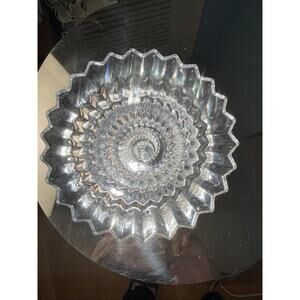 Partylite Radiance Clear Glass Candle Holder From 2002 Vintage